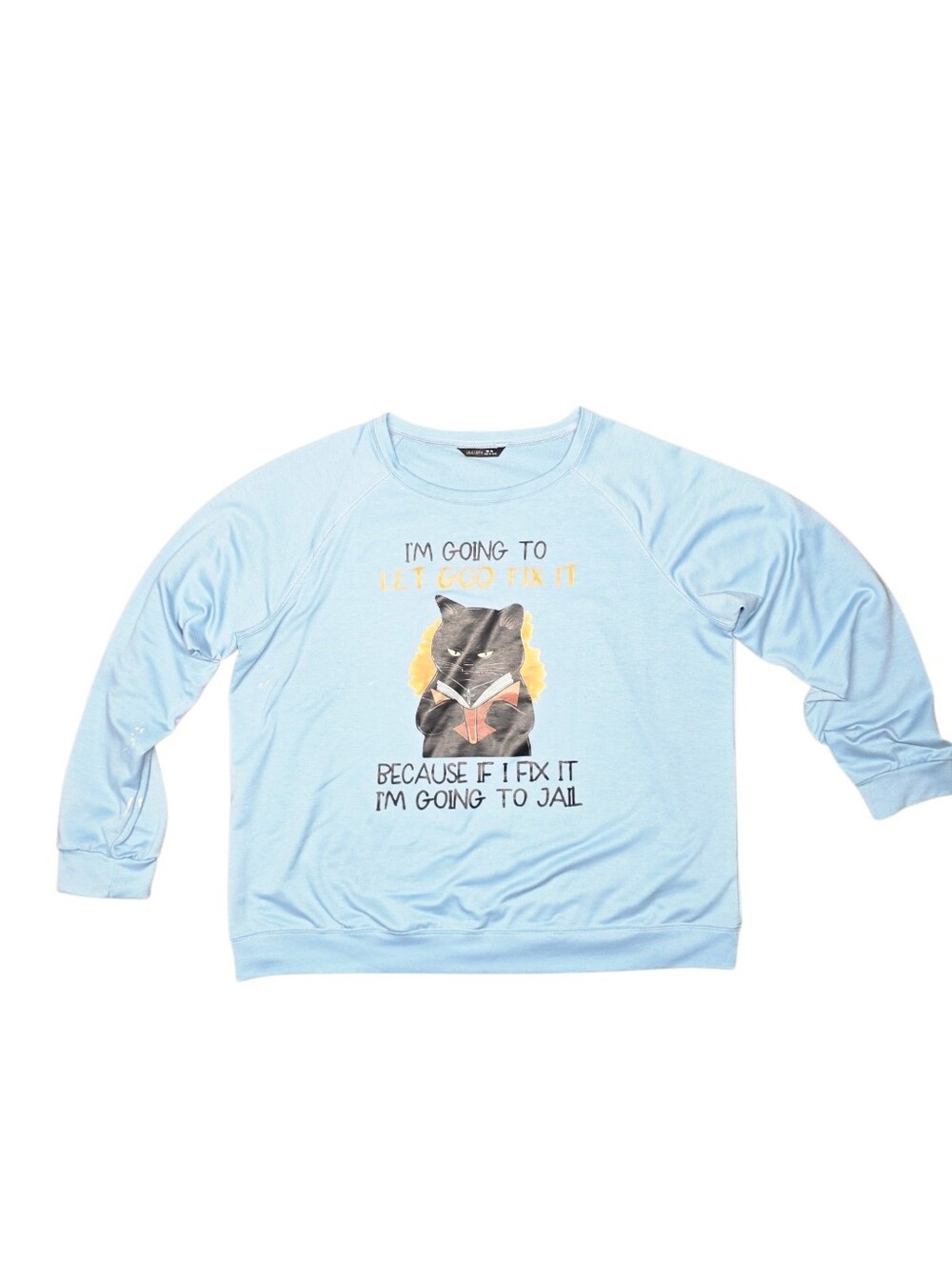 Cat Graphic Tshirt - Workshirt XXL